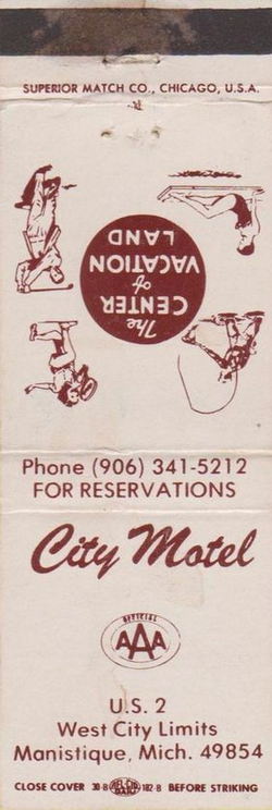 City Motel - Matchbook (newer photo)